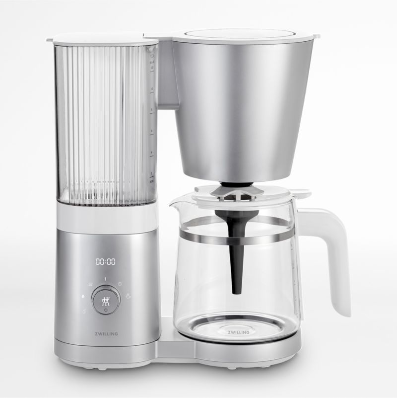 Zwilling &amp;reg; Enfinigy Silver Glass 12-Cup Coffee Maker