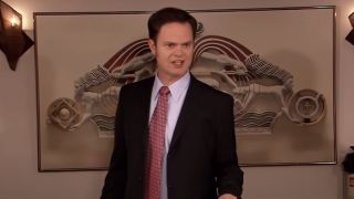 Rainn Wilson in the SNL Digital Short "Business Meeting"