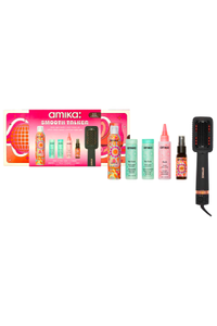 amika Smooth Talker Double Agent Straightening Blow Dry Brush Hair Set,&nbsp;$150&nbsp;$113 at Sephora