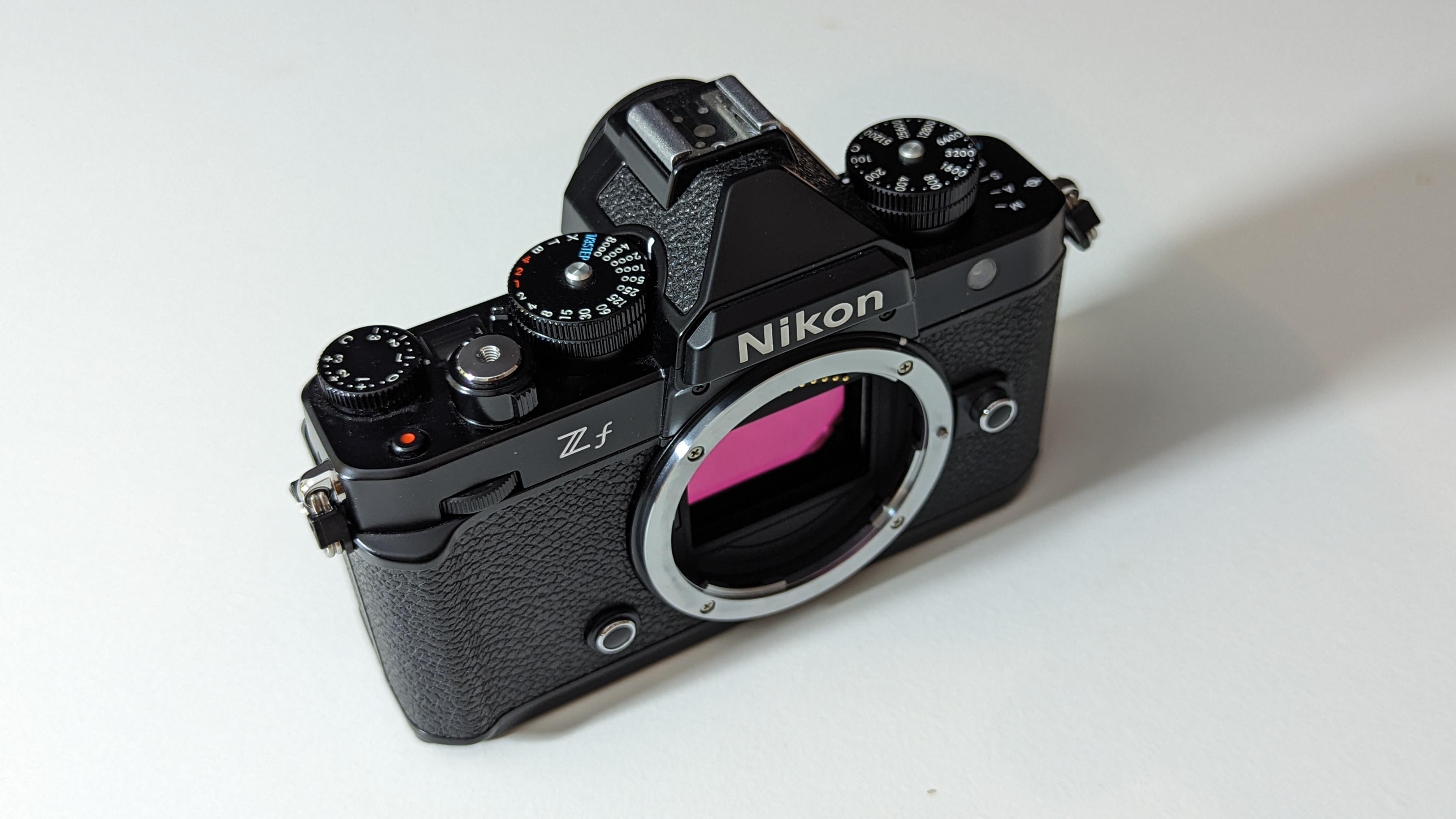 Nikon Zf top view