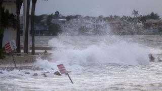 Hurricane Helene strikes St. Petersburg, Florida. 