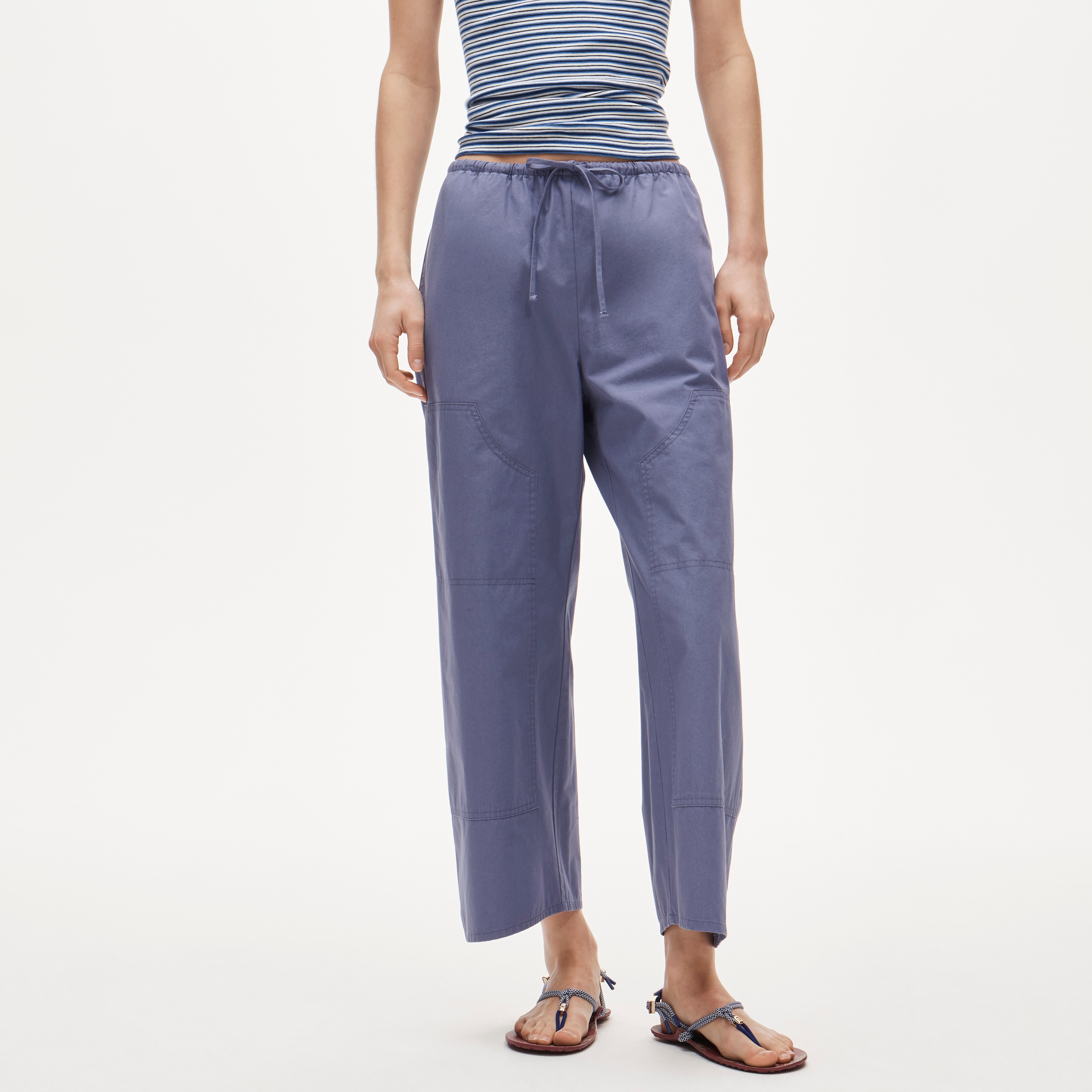 Luna Pant in Cotton Poplin