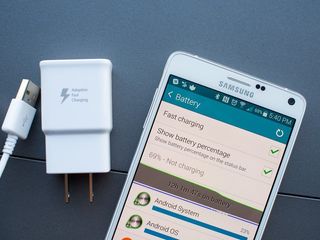 Galaxy Note 4 adaptive fast charger