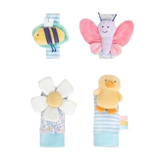 Jojo Maman Bébé Down by the River Wrist and Ankle Rattle Set