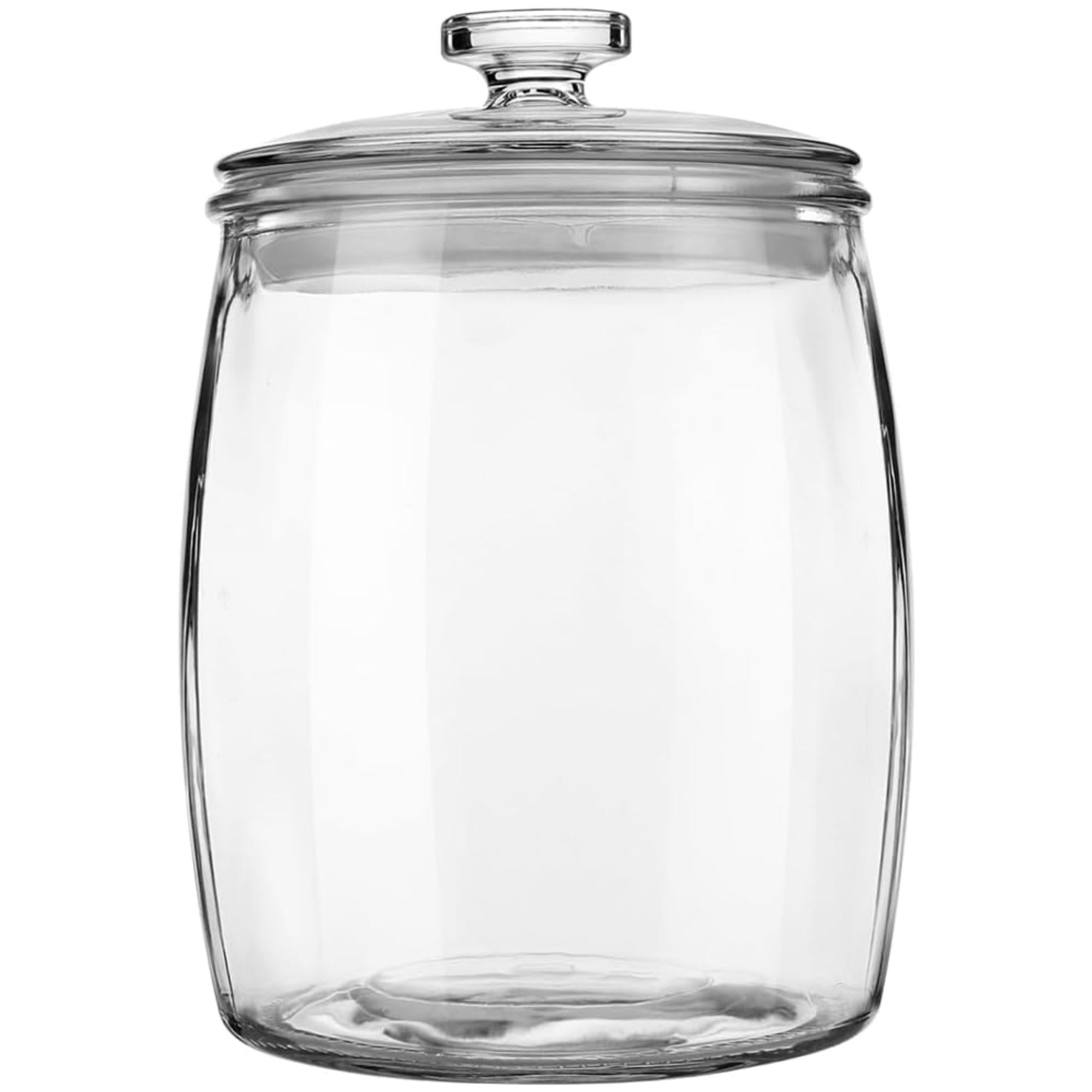 Glass apothecary jar