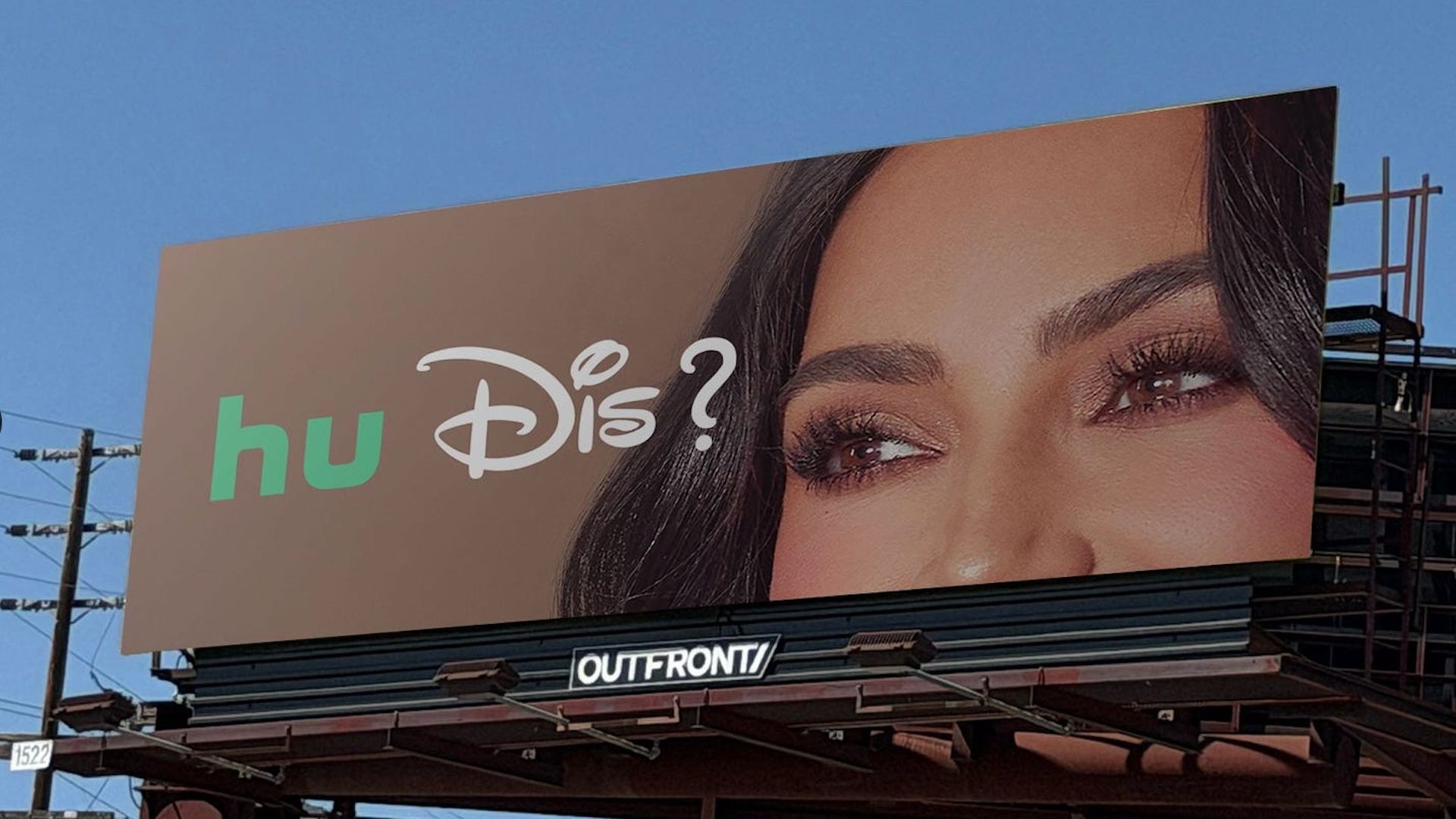 We've never seen a Disney billboard like this before