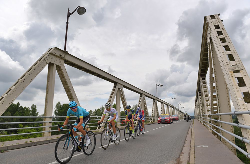 Stage 2 breakaway - Nikita Stalnov (Astana Pro Team), Pierre-Luc Perichon (Fortuneo Samsic), Frederik Backaert (Wanty - Groupe Gobert), Antoine Duchesne (Groupama FDJ)