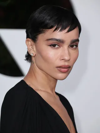 Zoe Kravitz Blunt Haircut