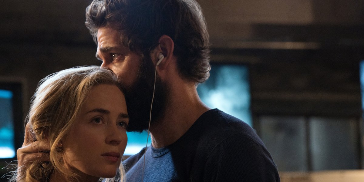 Emily Blunt and John Krasinski in A Quiet Place