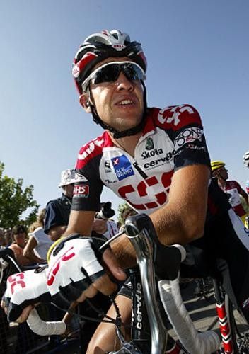 Carlos Sastre (Team CSC), now third on GC