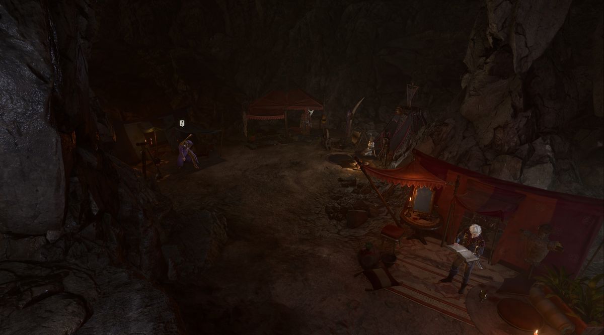Baldur's Gate 3 Whispering Depths camp