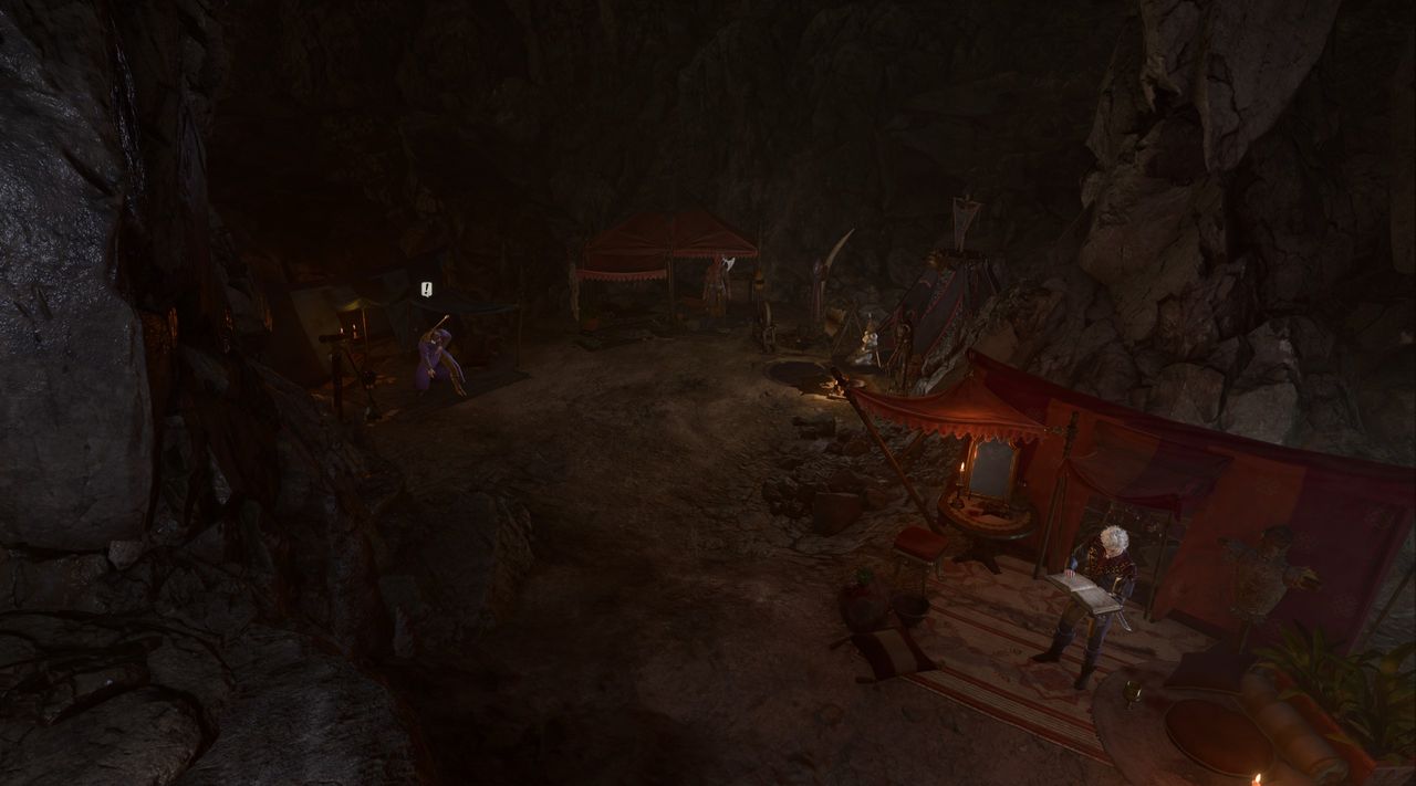 Baldur's Gate 3 Whispering Depths camp