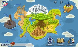 Tink Magician Game Map