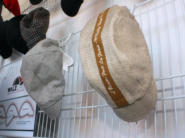 Walz Cycling Caps built these limited-edition hemp models to raise money for victims of Haiti's recent earthquake.