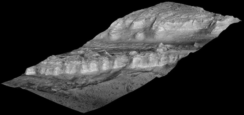 Mars Rock Pile Shows a Layered History