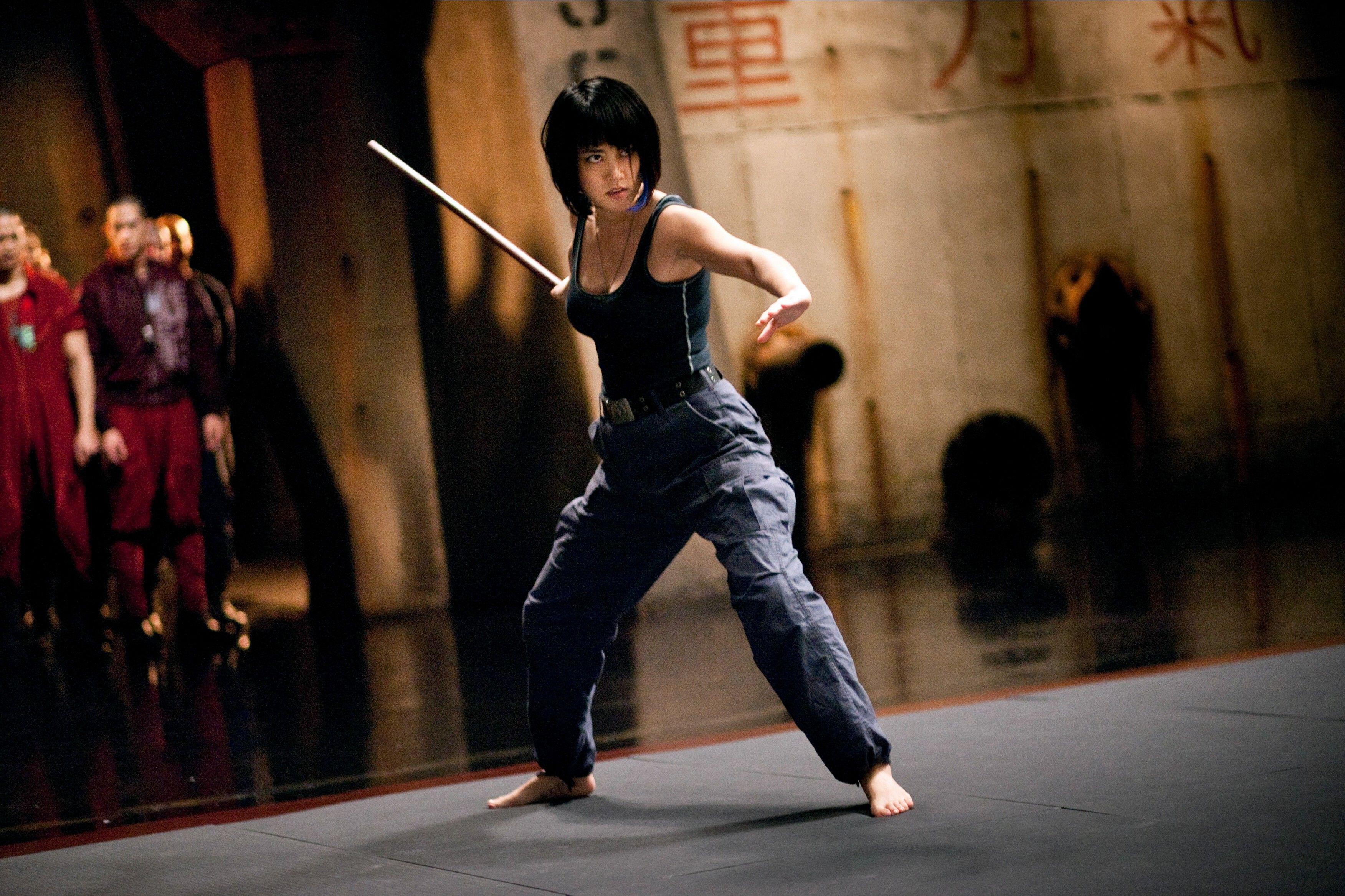 Rinko Kikuchi as Mako Mori in Pacific Rim