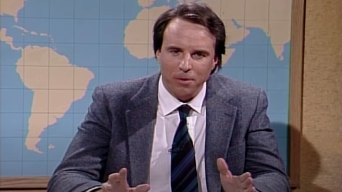 Kevin Nealon on Weekend Update.