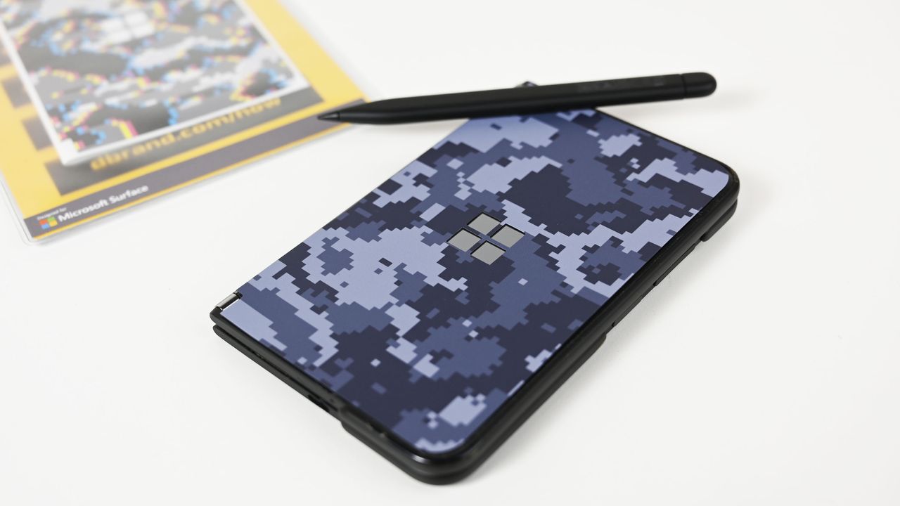 Dbrand camo for Surface Duo 2