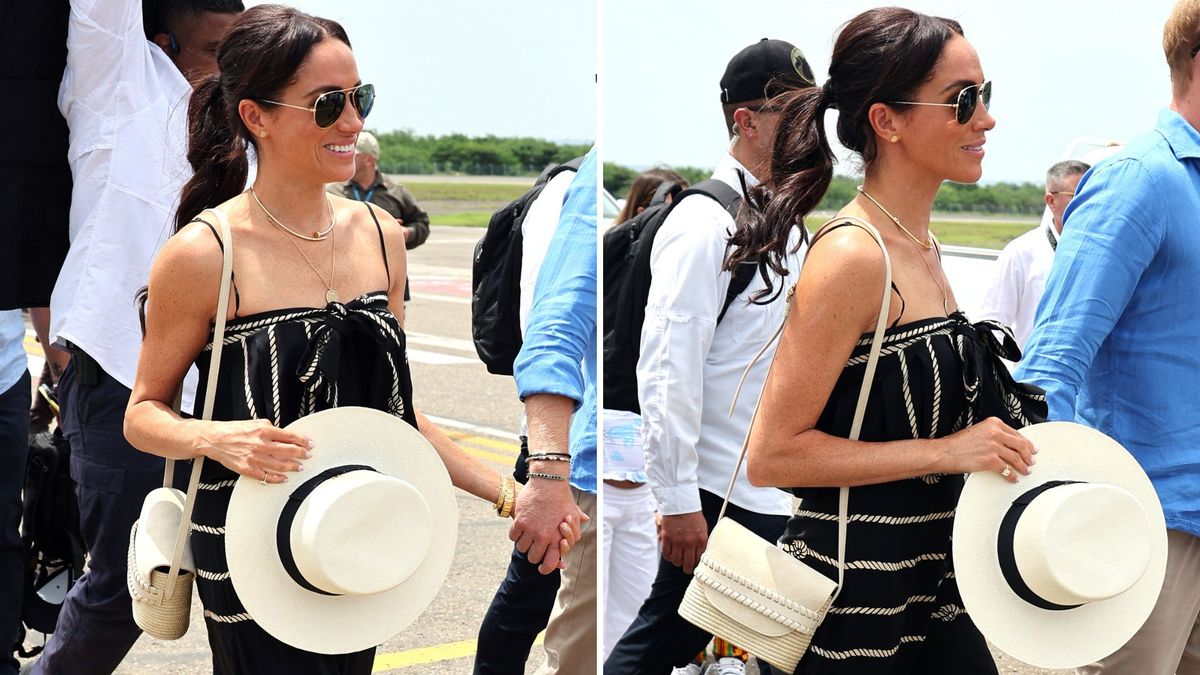 Meghan Markle’s chic sun hat and sandals are on our wish list