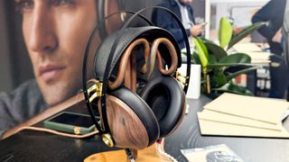Meze over-ear wired headphones