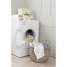 washing machine with cloth basket