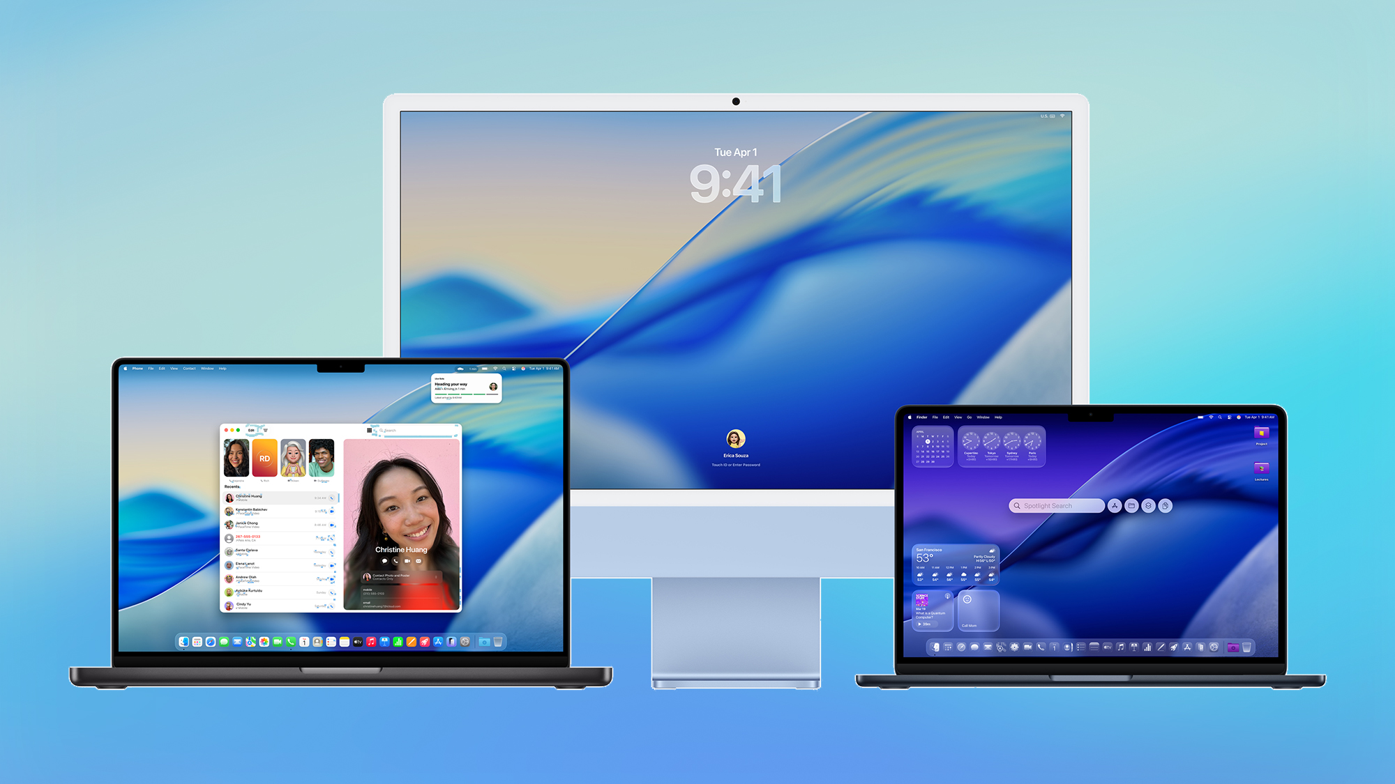 macOS Tahoe 26 screen
