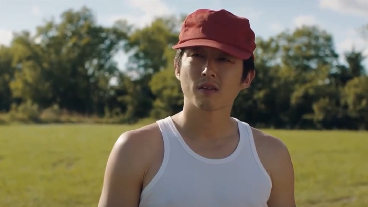 Steven Yeun in Minari.