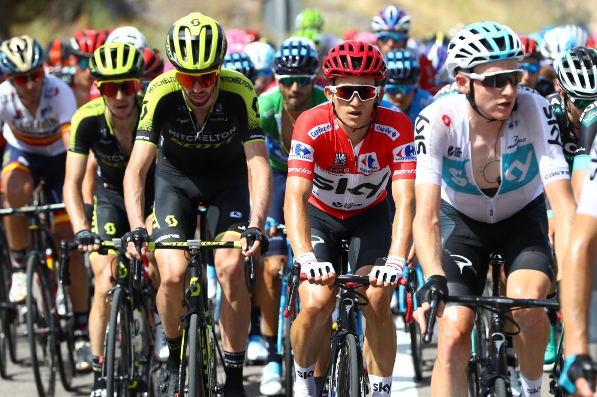 Michal Kwiatkowski lost the red jersey