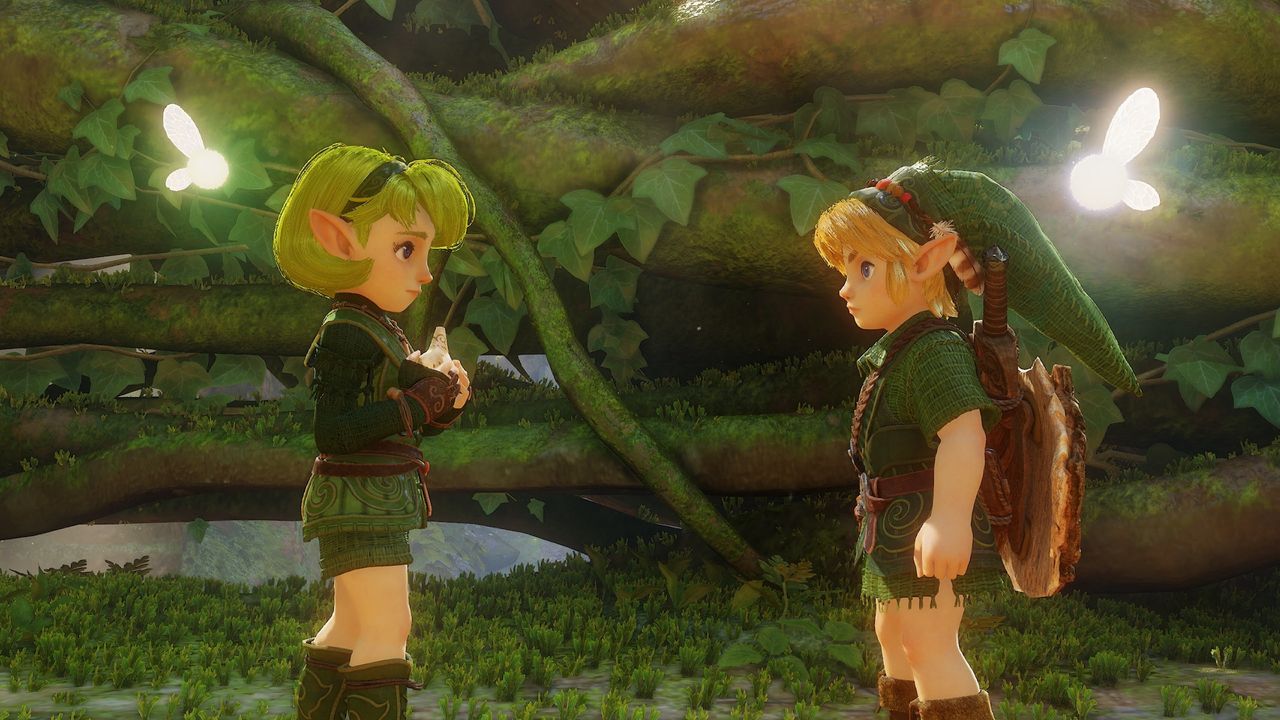 Screens from a Zelda remake