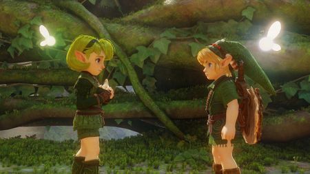Screens from a Zelda remake