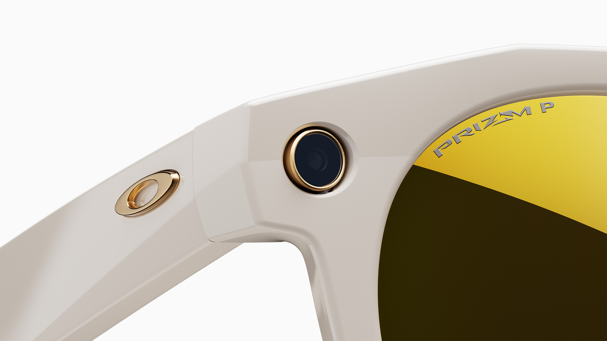 An official product render of Oakley Meta HSTN smart glasses