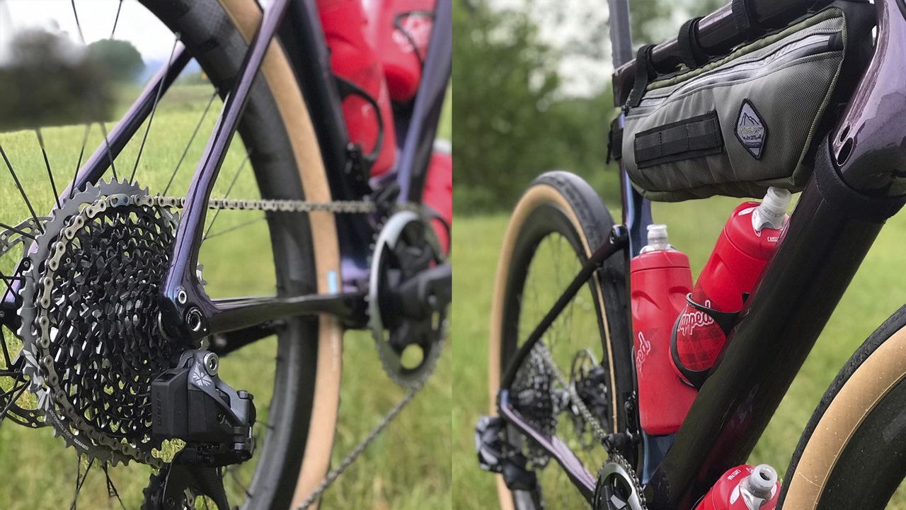 Ted King's Cannondale Topstone Lefty gravel bike