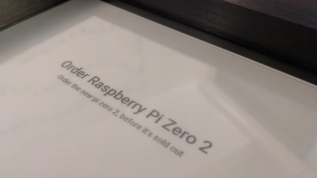 Raspberry Pi E-Paper Reminder