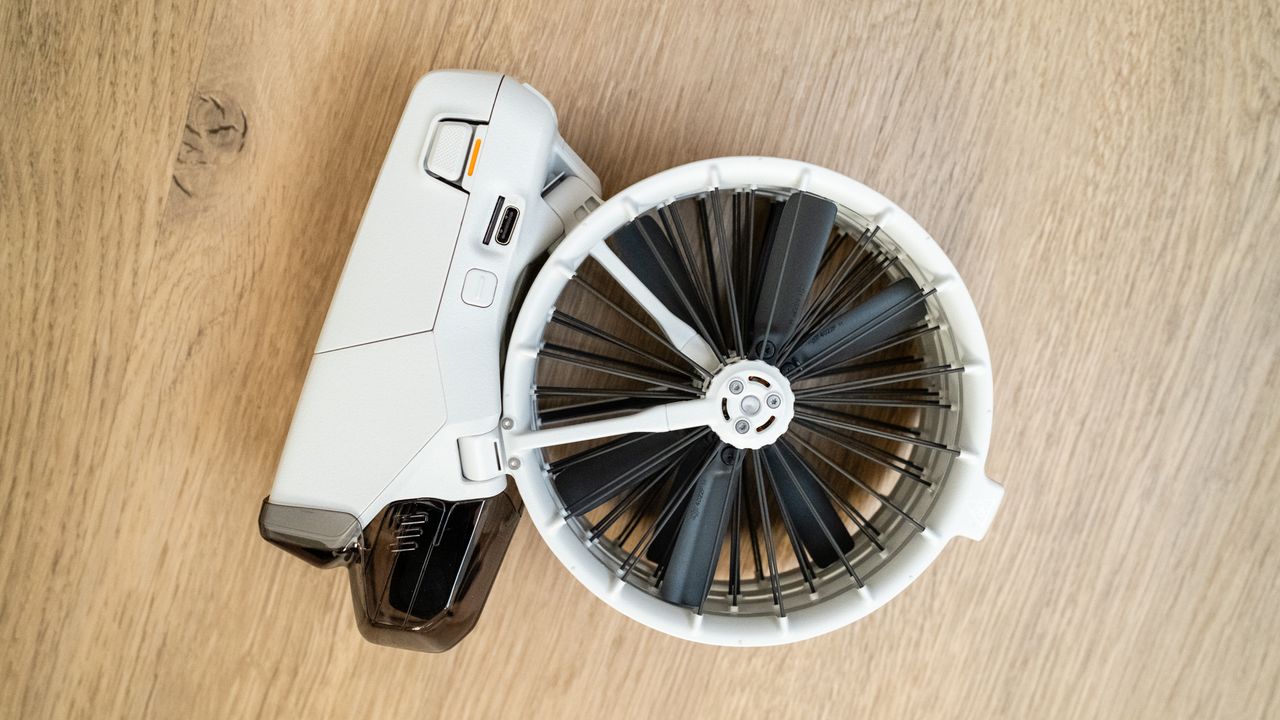 DJI Flip folded side view