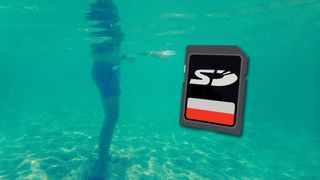 SD card found underwater