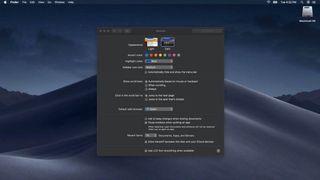 apple os x dark mode