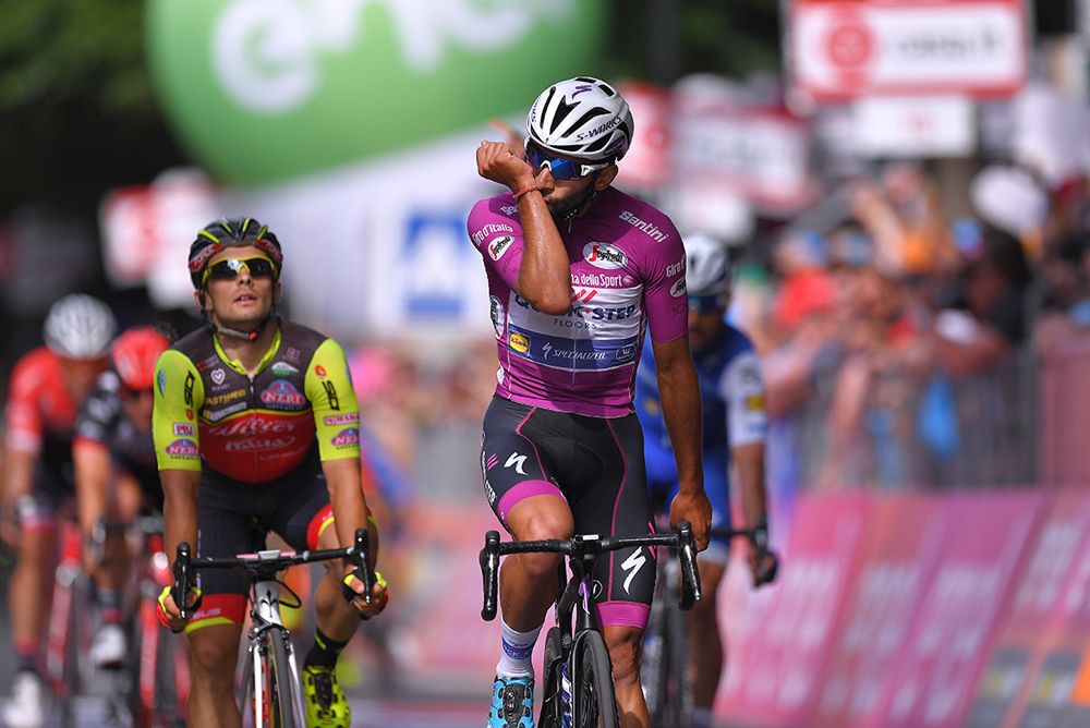 Fernando Gaviria (Quick-Step Floors) wins stage 12 of the Giro