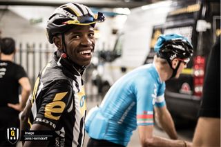 Songezo Jim and Kanstantsin Siutsou are ready to ride