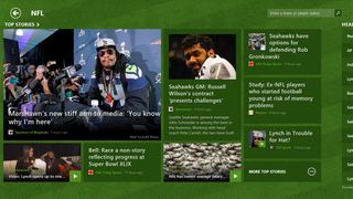 Bing Sports Windows 8