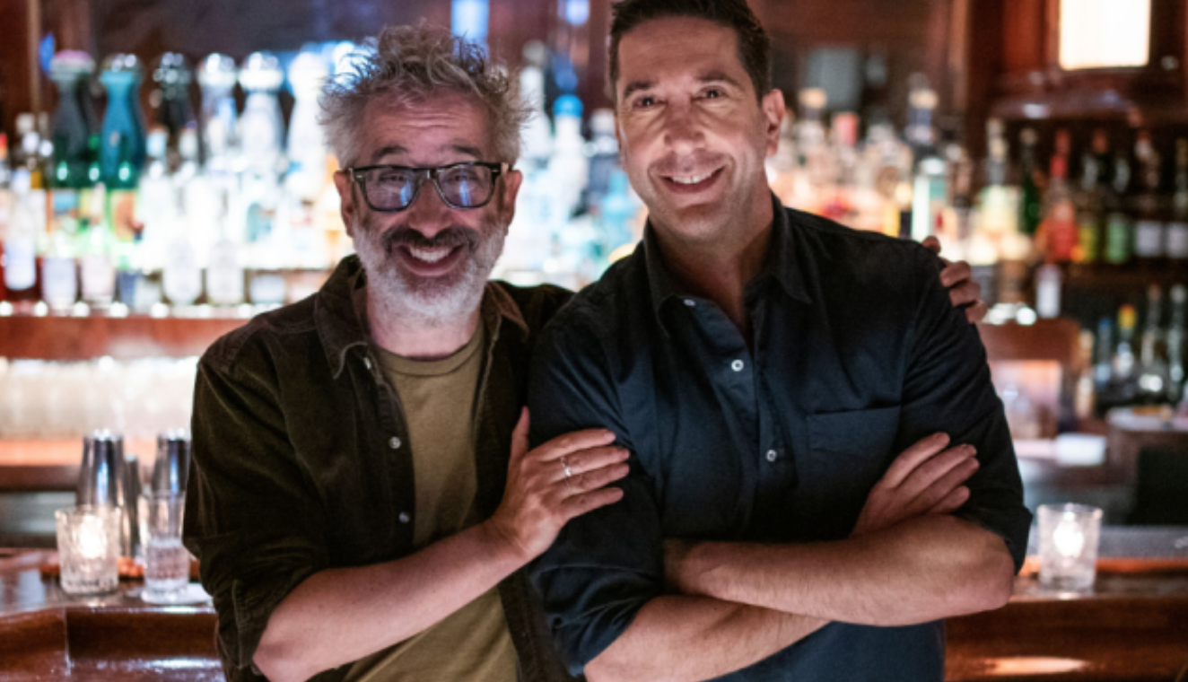 David Baddiel and David Schwimmer