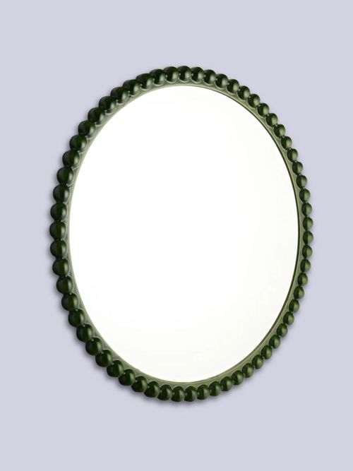 Larger Flynn Mirror in Green