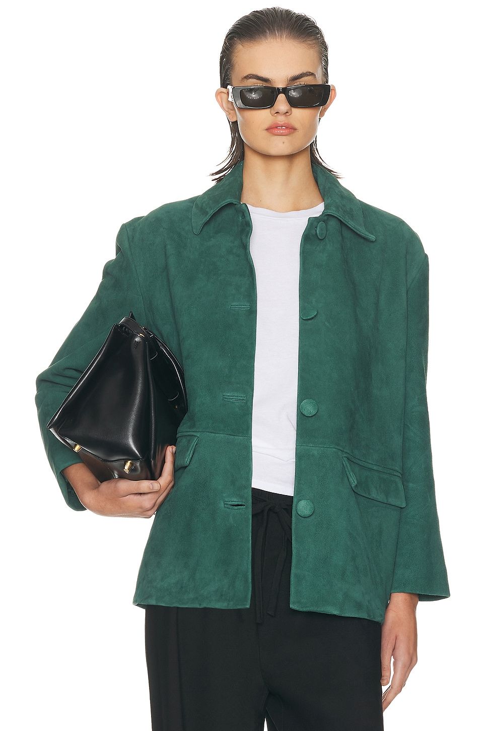 The Schoolhouse Jacket in Suede
