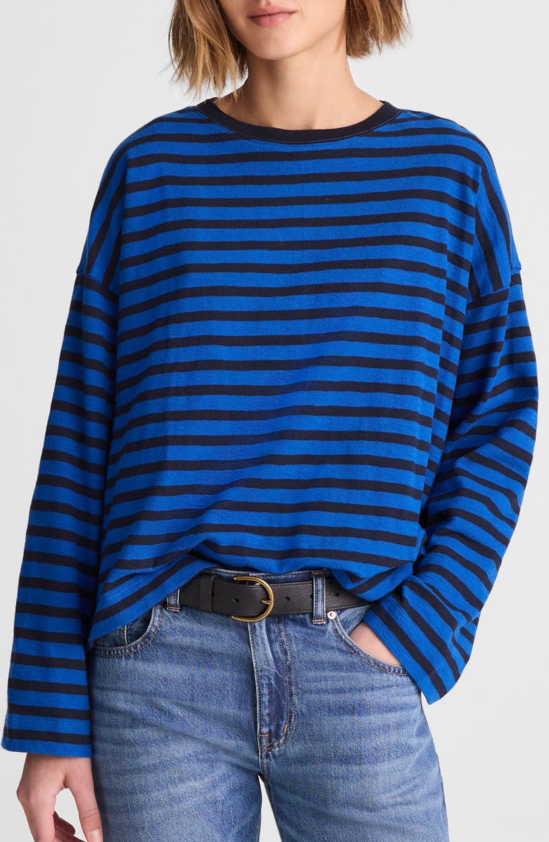 Easy Stripe Long Sleeve Top