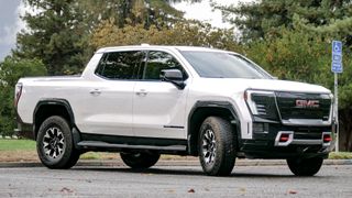 2025 GMC Sierra EV test drive.
