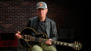 Epiphone Joe Bonamassa 1959 Les Paul Custom: a the dual-pickup Custom was a lesser-spotted model in the Gibson catalogue in the '50s – they didn't make many of them. But Bonamassa presents us with one and this 'Black Beauty' is equipped with a Bigsby.