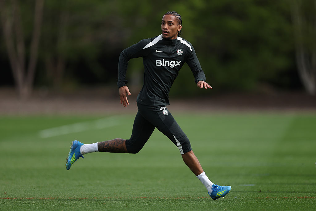 Joao Pedro in training for Chelsea