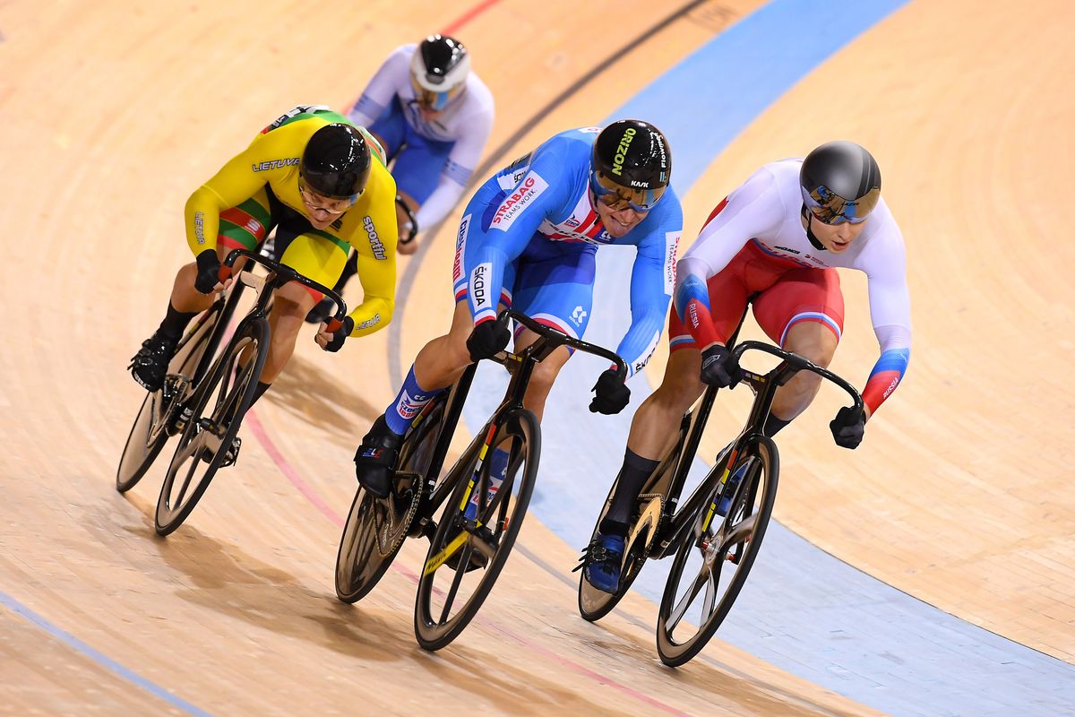 2020 UEC Track European Championships Plovdiv 4th Day 14112020 Keirin Men photo Dario BelingheriBettiniPhoto2020