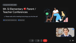 Google Meet waiting room