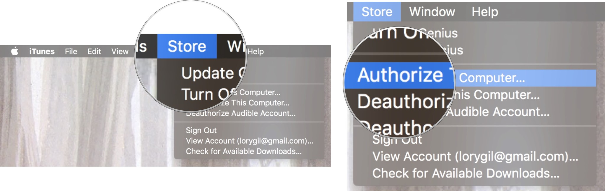 Authorize this computer