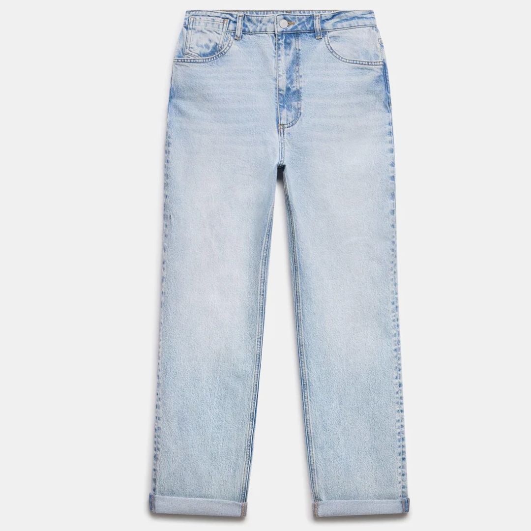 Mint Velvet Light Turn Up Jeans